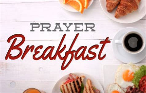 7th Sept 19 Prayer Breakfast The Salvation Army Campsie The