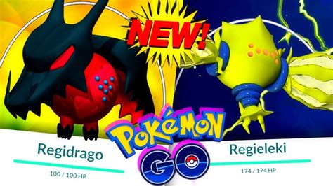 New Regidrago And Regieleki Also Kleavor In Pokemon Go News Youtube