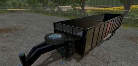 Fliegl Gooseneck Tipper Trailer Fs17 Farming Simulator 17 Mod Fs
