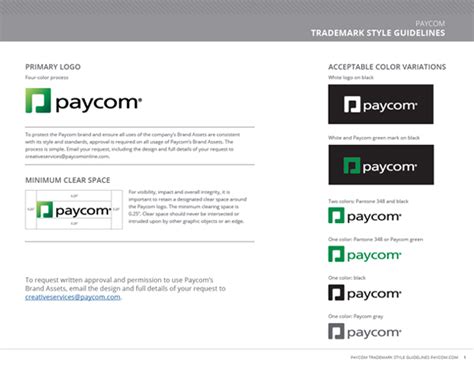 Paycom Logo And Branding Style Guide Paycom