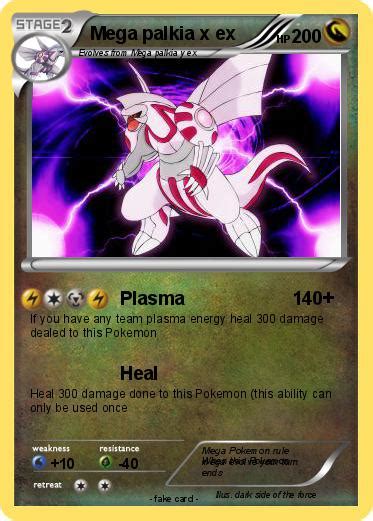 Pokémon Mega Palkia X Ex Plasma 140 My Pokemon Card