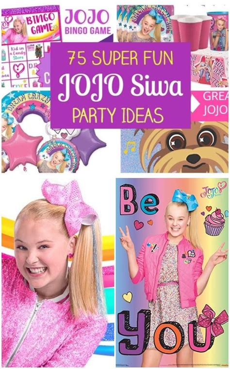 Joelle joni jojo siwa born may 19 2003 is an american dancer singer actress and youtube. Jojo Siwa Party Ideas & Supplies! | Sharing Party Ideas ...