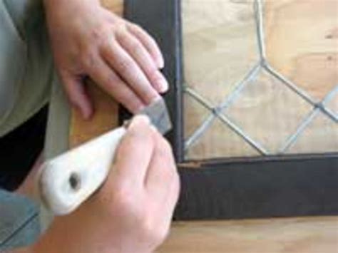 How To Repair Leaded Glass Leaded Glass Stained Glass Repair Glass Door Repair