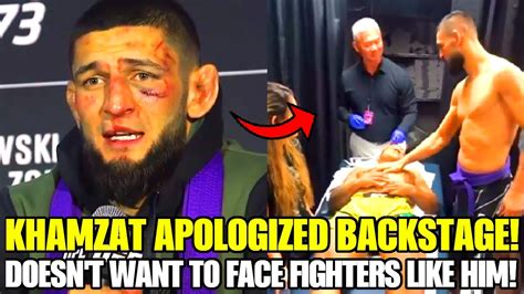 Khamzat Chimaev Searched Gilbert Burns And Apologized To Him Dana White Reacts To Ufc 273 Bout
