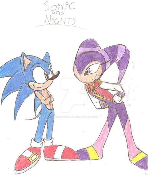 Sonic And Nights By Mysticalcardplayer On Deviantart