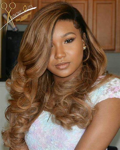 50 Best Eye Catching Long Hairstyles For Black Women Cabelos Lisos