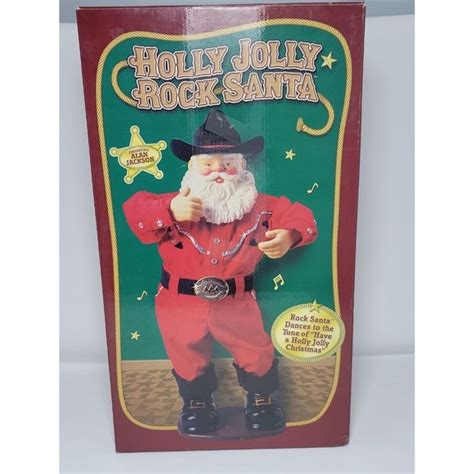 Christmas Fantasy Holiday Alan Jackson Holly Jolly Rock Santa 999