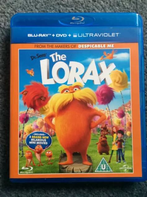 Dr Seuss The Lorax Blu Ray Dvd Set 2012 Universal Pictures £0