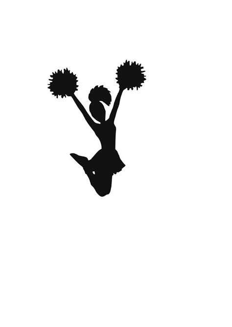 Cheerleader SVG for Silhoutte or Cricut | Etsy