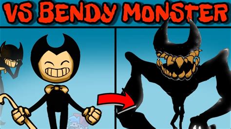 Friday Night Funkin Vs Bendy Monster Full Week Inkwell Hell Fnf Mod