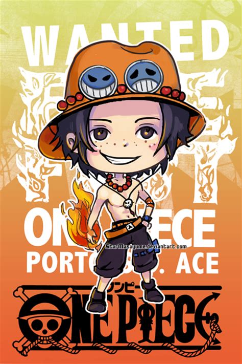 One Piece Chibi Ace By Starmasayume On Deviantart