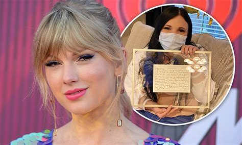 Taylor Swift Sends Utah Nurse A Handwritten Note Out Of Gratitude For