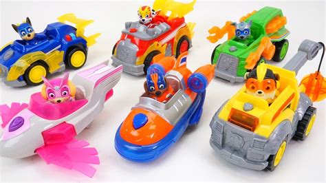 Tv And Movie Character Toys Toys Chose Paw Patrol Mighty Pups Super Paws Deluxe Vehicle Free Shipping