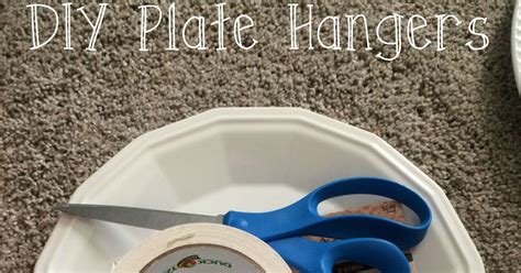 I think its just stunning. The Road to Crafty: DIY Plate Hangers