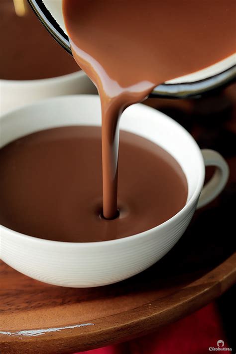 Rich Italian Hot Chocolate Cleobuttera