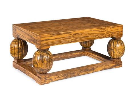 Macassar Ebony Coffee Table 20th Century Tables Zother Furniture