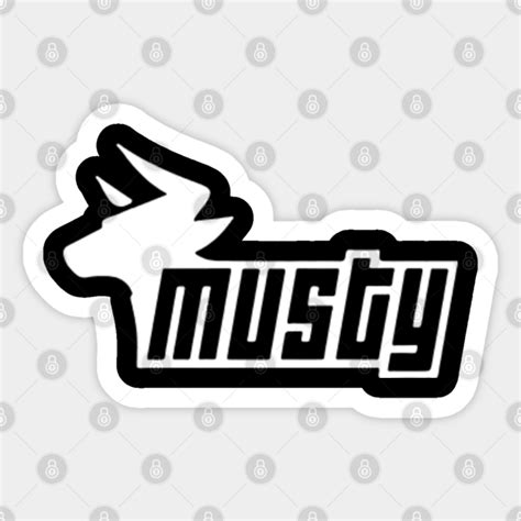Musty Cow Musty Cow Sticker Teepublic