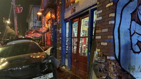Driver Crashes Into Several Businesses Flees After Speeding Away From