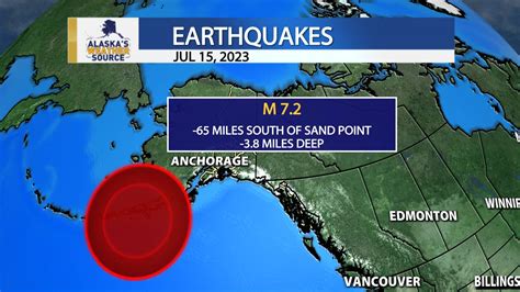 An 72 Magnitude Earthquake Hits The Eastern Aleutian Islands