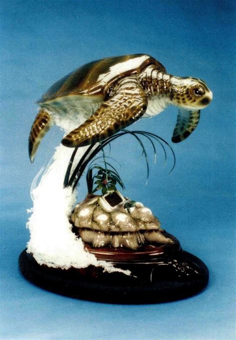 Custom Green Sea Turtle Sculpture By Powell Swanser Incredible
