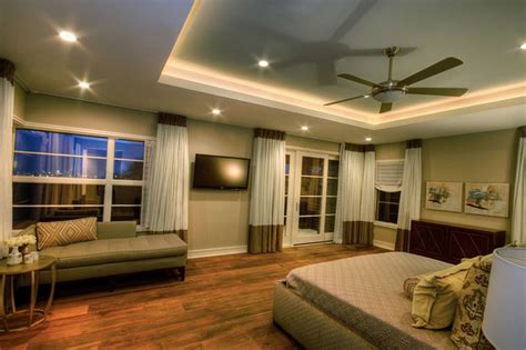 Besides, there are numerous tray ceiling paint ideas that you can utilize. Installing Rope Lighting In Tray Ceiling | False ceiling ...