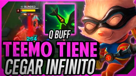 ESTE AKSHAN NO PUEDE CONTRA MI CEGADO INFINITO L TEEMO GAMEPLAY