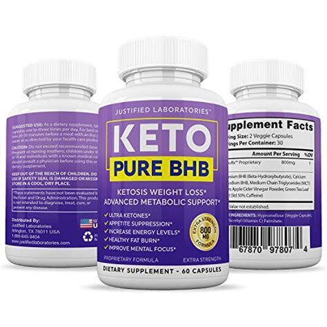 Keto Pure Bhb Pills Advanced Bhb Ketogenic Supplement Real Exogenous