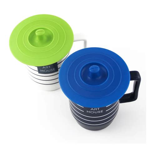 Good Colored Silicone Drinking Coffee Cup Lids Cup Covering Buy Cup