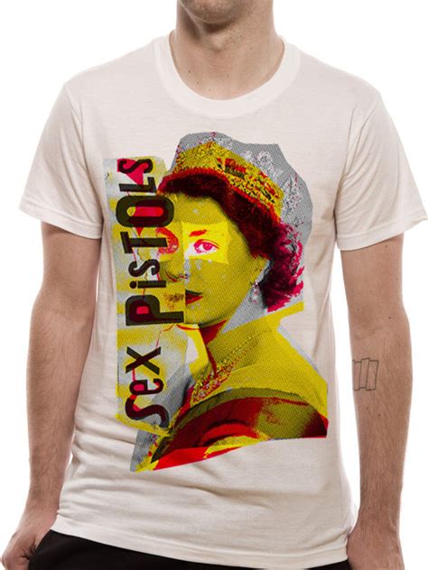 Sex Pistols Multi Colour Queen T Shirt Tm Shop