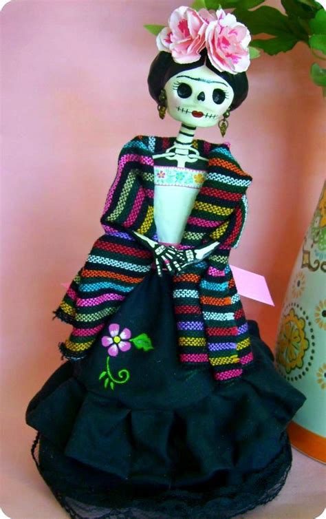Frida Catrina Paper Mache Doll Shopamericap Flickr