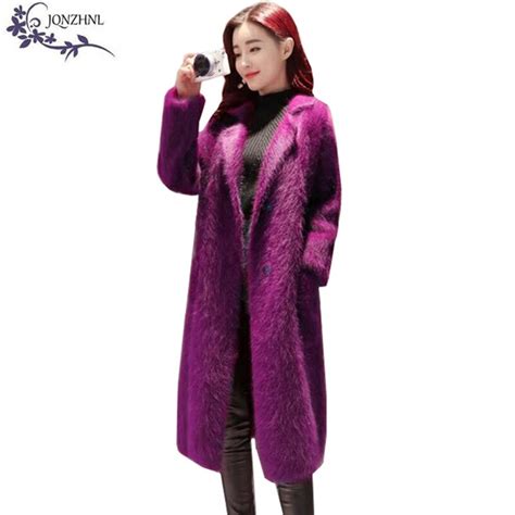 Female Coat Women Coat Senior Female Loose Fur Plus Size Coat Autumn