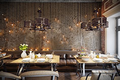 Stunning Restaurant Interior Design The Chic Of Original Decor Blog
