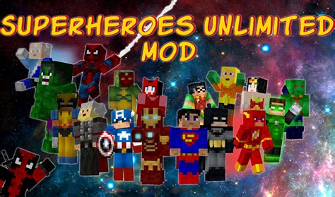 Superheroes Unlimited Mod For Minecraft 1132 1122 1112 1102 17 E64