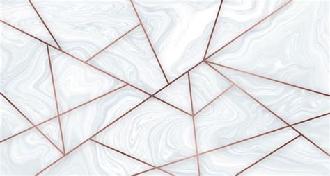 Free Vector Marble And Rose Gold Geometric Wallpaper