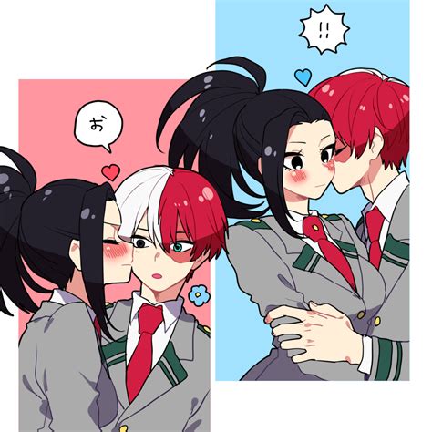 Cute Pictures Of Todoroki And Momo My World Of Vintage