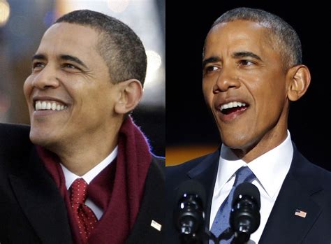 Before And After How Much The Presidency Has Aged Barack Obama The