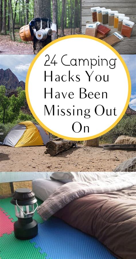 24 Camping Hacks That Could Change Everything