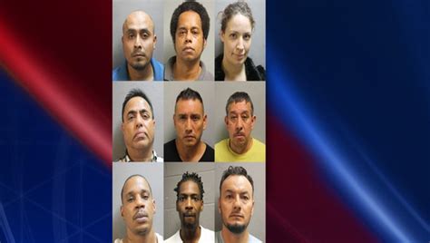 nine people arrested in connection to undercover prostitution sting