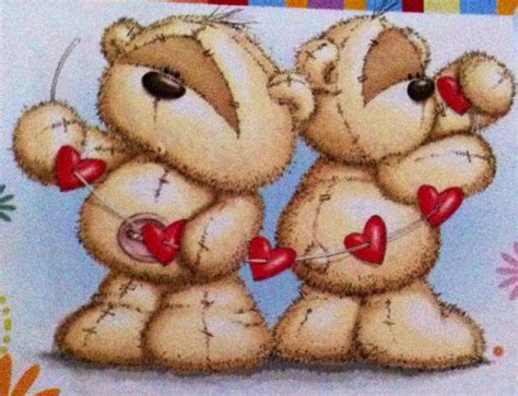 Teddy Bears Fizzy Moon Valentines Day Bears Digital Stamps
