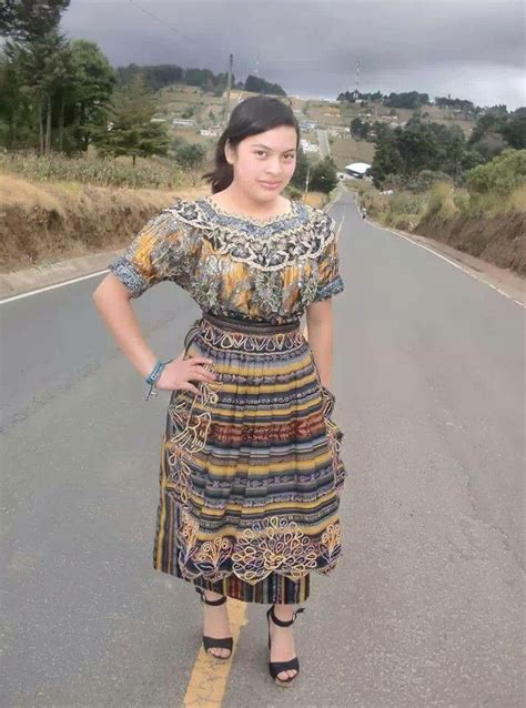 Trajes Típicos De Guatemala Folk Costume Costumes Short Sleeve
