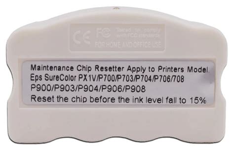 Chip Resetter For Epson Surecolor Sc P900 Sc P903 Sc P904 Sc P906