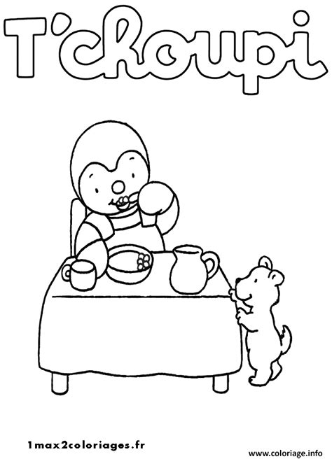 Coloriage Tchoupi Et Doudou 45 dessin