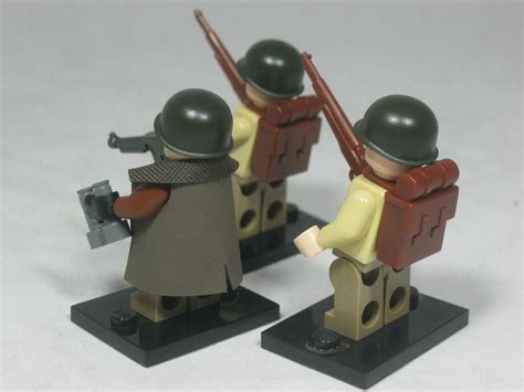 Lego Ww2 World War Ii Us Army Infantry Soldier Military Figure