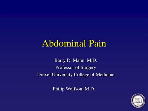 Ppt Abdominal Pain Powerpoint Presentation Free Download Id3424260