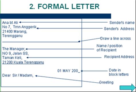 The tone of a letter of authorization. Nota SPM: Structure Responses and Writing