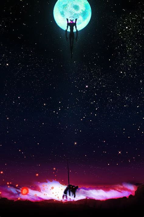 Pixiv is an illustration community service where you can post and enjoy creative work. freeios7.com_apple_wallpaper_neon-genesis-night-evangelion_iphone4 | かっこいい ...