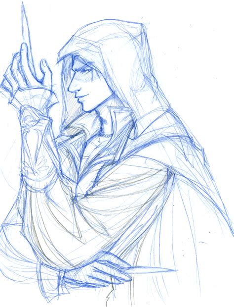Sketch Ezio By Ninjafaun On Deviantart