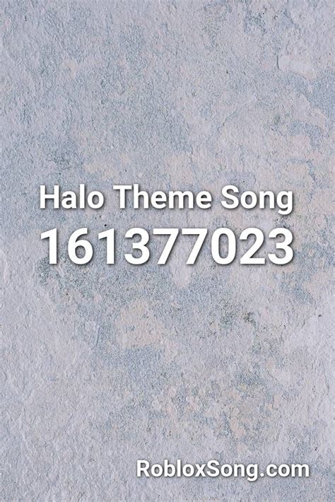 Halo Theme Song Roblox Id Roblox Music Codes Songs Theme Song Roblox