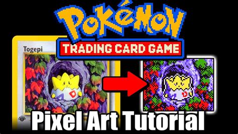 Create Your Own Pokemon TCG Pixel Art Cards YouTube