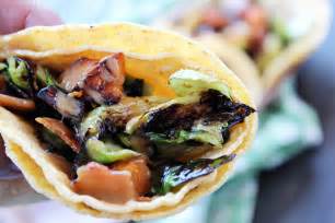 Add brussels sprouts and onion then toss to evenly coat. Brussels Sprouts Tacos with a Peanut Sauce - addicted to ...